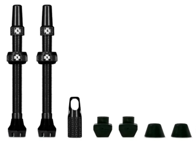 Muc Off Tubeless Valves V2 80mm Black Aluminium 